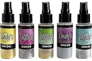 Lindy's Stamp Gang Starburst Sprays 2oz 5/Pkg-Drop Dead Diva, Other, Multicoloured