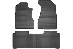 M MOTOS Alfombrillas de Goma para Honda CR-V II 2001-2006 Mejora tu Comodidad de Viaje con la Alfombrilla Antideslizante para Coche- Alfombrillas de Coche para Varias Estaciones