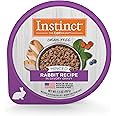 Instinct Minced Cups Real Rabbit Recipe Wet Cat Food - 3.5OZ