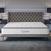 COSMOS - Upsilon - Mattress 16 x 200 cm Memory Foam - 26 cm | HR Foam and Blue Latex &ndash; Semi-Firm, Breathable, Hypoallergenic,