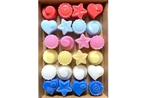 Gower Coast Crafts Handmade Premium Quality Highly Scented Wax Melts. 24 x 5g Melts in each pack (Designer Fragrance)