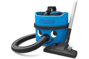 Numatic 900140/JVP180-11 Boden-Staubsauger James (620 Watt, 72db), Blau