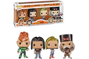 Funko POP! Animation: Dragon Ball Z - Android 16-4PK - Kolekcjonerska figurka winylowa - Pomysł na prezent - Oficjalny towar - Zabawki dla dzieci i dorosłych - Fani anime