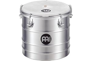 Meinl Percussion QW6 Aluminium Cuica, 15,24 cm (6 Zoll) Durchmesser, silber