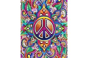 TISHIRON TUMOVO DIY Paint by Numbers for Adults Mandala Paint by Numbers Peace Painting by Numbers for Children Kids Oil Painting Acrylic Pigment Art Crafts for Home Wall Decor Gifts 16"x20"(Frameless)