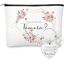 Décapsuleur Demande Témoin Mariage - Gravure "Veux-tu être Mon Témoin" - Cadeau Original