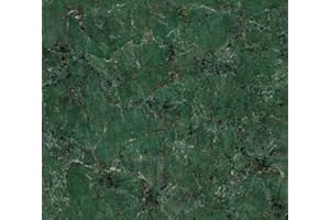 ICYEHAO Tapeta z zielonego marmuru, 40 cm x 400 cm zielony marmurowy papier kontaktowy na blaty, tapeta z zielonego marmuru, odklej i przyklej, do salonu, kuchni, blatów roboczych, mebli