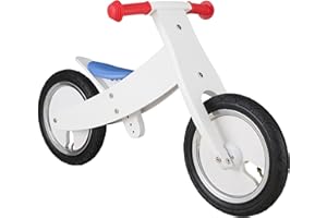 BIKESTAR Vélo Draisienne Enfants en Bois pour Garcons et Filles de 3-4 Ans Vélo sans pédales évolutive 12 Pouces Croissante Cadre