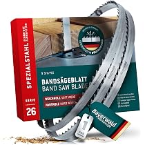 Lame De Scie à Ruban Flexback Uddeholm 2360 X 12 X 0,45 Mm - 5 Dents Par Pouce - Pour Bois Tendre Et Dur - Acier Suédois Qualité Supérieure