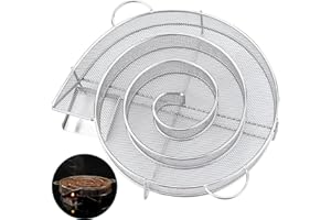 UMIWE Générateur De Fumée Froide, Serpentin Fumoir à Froid Pour Fumoir Viande et Poissons, en Acier Inoxydable Convient le Fumage à Froid Dans les Fumoirs, Barbecues, Fumeurs, Grils, Etc. (Small)