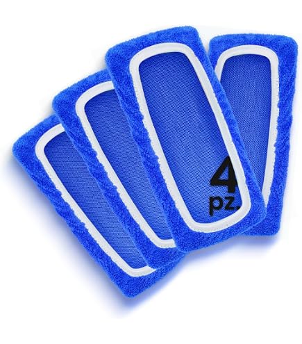 6PCS panni per pavimenti per Swiffer Sweeper Mop,panni per pavimenti umidi riutilizzabili,cuscinetti in microfibra lavabili,lavapavimenti wet dry,panno piatto Swiffer riutilizzabile,per pavimenti