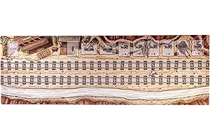 PLAYMATS Tapis en Caoutchouc Compatible avec Jeu Colt Express 117 x 40 cm