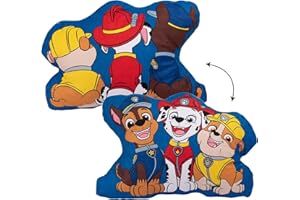 United Labels Psi petrol poduszka – Psi Boy – pluszowa poduszka dekoracyjna poduszka pod głowę 37 x 26 cm