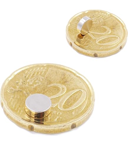 10 Aimants Néodyme N52 Ultra-Puissants 10x6mm - Brudazon | Pour Bricolage, Modélisme, Tableau Blanc