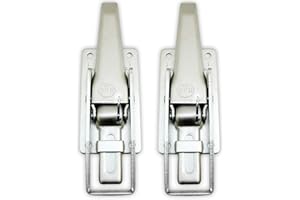 TRAILER PARTS4U 2 cierres tensores de 280 x 80 x 30 mm, para remolque, protección de carga, cierre de tensión, cierre de tensión, 2 unidades