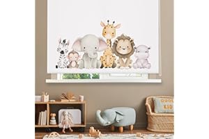 Blindecor Digital | Estor Enrollable Translúcido Estampado |Familia Infantil| Modelo F-Sabana Baby | 110 x 180 cm (Ancho por Alto) Tamaño de la Tela 106 x 175 cm | Estores para Ventanas