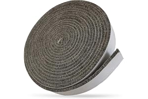 REZOLITE Fireplace Tape Seal Flat Stove Rope, Self Adhesive Fiberglass Rope Seal Gasket Replacement Wood Stove Door Gasket for Fireplaces Wood Burning Stoves, 13Ft x 0.4inch x 3mm