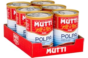 Mutti Finely Chopped Tomatoes 400g (Pack of 6)