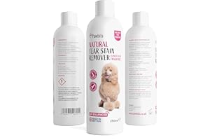 Pawbits Natural Tear Stain Remover for Dogs 250ml - Dog Tear and Saliva Cleanser to Remove Stains, Dirt and Discharge