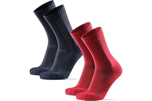 DANISH ENDURANCE Terrain Expert Pro Hiking Socks, Merino Wool, Maximum Protection Premium Walking Socks for Long Hikes, for Dry and Warm Feet, for Men & Women, Unisex, 2 Pack