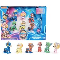 Paw Patrol Rucksack Chase – Mighty Kinofilm Edition, 3D-Kopf, Für Kinder, Mehrfarbig