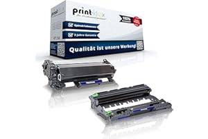 ‎PRINT-KLEX GMBH & CO.KG Print-Klex Toner mit Trommel kompatibel für Brother TN2420 & DR2400 MFC-L 2710 DN MFC-L 2710 DW MFC-L 2712 DN MFC-L 2712 DW Schwarz Farblos - Office Print Serie