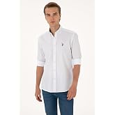 U.S. Polo Assn. Erkek G&ouml;mlek Desenli 50300481