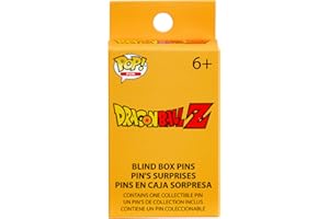 FUNKO Loungefly - Dragon Ball Z - Goku - Pin - Dragon Ball Z - 1 of 6 to collect - Blind Purchase - Cute Collectable Novelty Brooch - for Backpacks & Bags - Official Merchandise - Anime Fans