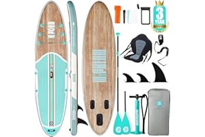 Niphean SUP Gonfiabile Adulti con Tutti gli Accessori, 320cm Stand up Paddle Gonfiabile per Tutti i Livelli, Paddle Board con Capacità di 200kg per 2 Persone, Tavola da SUP Gonfiabile con Sedia