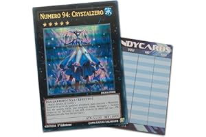 Andycards Yu-Gi-Oh! - Numero 94: Crystalzero - Ultra Rara DUSA-IT006 in Italiano + Segnapunti
