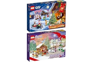 BRICKCOMPLETE LEGO 60352 LEGO City Calendario dell'Avvento & 41706 LEGO Friends Calendario dell'Avvento