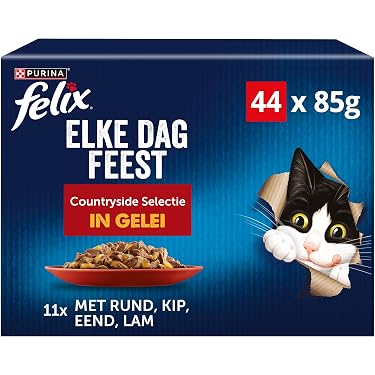 Dolina Noteci Glutenvrij Natvoer Voor Katten - Rijk Aan Lamsvlees - 400g - 12 Stuks - Zonder Granen - Voor Volwassen Katten