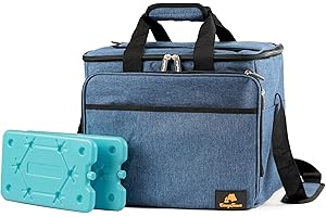 CampFeuer Sac Isotherme 30 litres - Grande Taille | Sac de Repas et de Pique-Nique | Pliable et imperméable | Maintient Le Contenu Froid ou Chaud