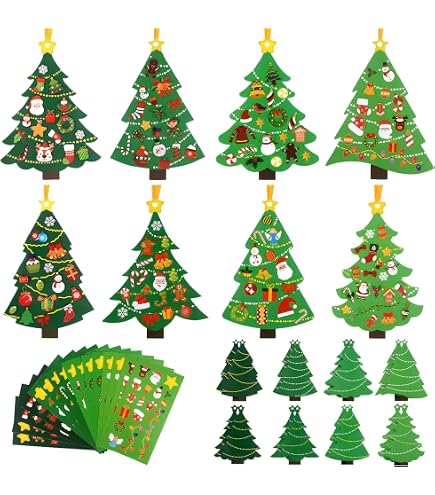 Capoda Weihnachts-Sonnenfänger Set – 36 Stück, Mit Farben, Pinseln, Perlen, Für Fensterdekoration, Basteln Mit Kindern