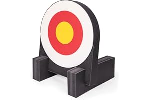 YAK ARCHERY Zielscheibe - Robust, Tragbar, mit Ständer, 48x55x7,5 cm, Ideal für Bögen bis 30 lbs