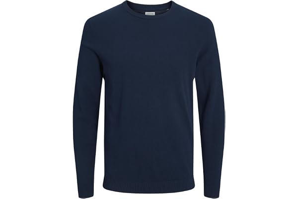 Jack & Jones Jjebasic Knit Crew Neck Noos Pull Homme (Lot de 1)