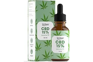 ‎YES VEGAN! Yes Vegan® CBD-Öl 15% - Vollspektrum Hanf-Tropfen - 1500mg CBD - Deutsches Unternehmen (1x 10 ml (15%))