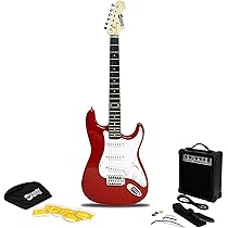 RockJAM エレキギター レッド ロックジャム RockJAM エレキギター レッド ロックジャム