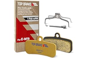 TOP BRAKE Pastiglie per freni a disco compatibili con Shimano Saint BR-M810/M820 XTR-M9120 Tektro TRP 4 Piston | MTB/eMTB/Downhill/Trail/All Mountain/Enduro Race/Ciclismo