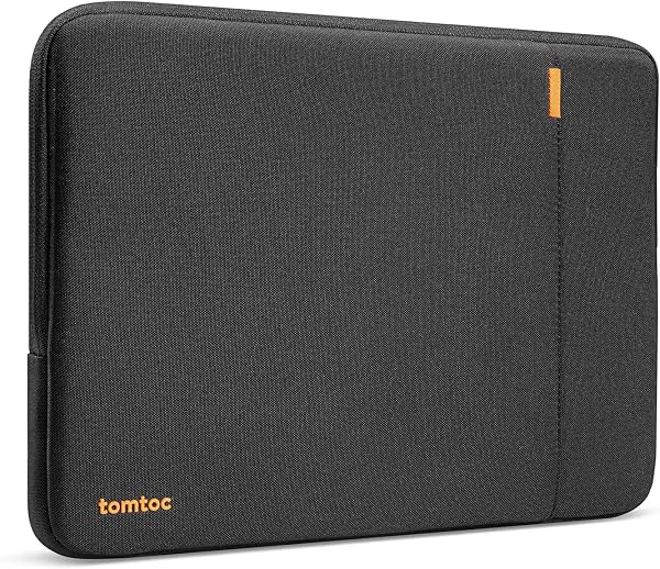 tomtoc 360° Custodia per Nuovo 13 Pollici MacBook Air M5/A3449 (2026), M4/A3240 (2025), M3/M2/M1, Compatibile con 13 Pollici MacBook Neo A18 Pro, Idrorepellente Antiurto Protezione Tutto Tondo Borsa - 1