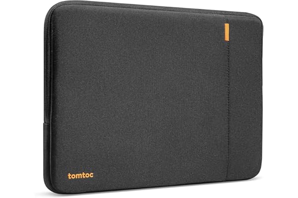 tomtoc 360° Housse pour Nouveau 13 Pouces MacBook Air M5/A3449 (2026), M4/A3240 (2025), M3/M2/M1, Compatible aussi avec 13'' MacBook Neo A18 Pro, Hydrofuge Antichoc Protection Intégrale Housse pour PC