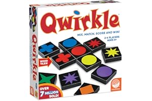 Mindware | Qwirkle UK Edition | Board Game | Ages 6+ | 2-4 Players | 45 Minutes Playing Time