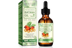 FROVETANI Batana Oil for Hair Growth, 100% Pure Organic Cold Press Batana Oil from Honduras, Thicker & Stronger Hair, Eliminate Split Ends, Prevent Hair Loss, Nourishes Scalp Hair and Skin (1)
