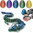 AYAAFA 3D Egg Fidget Toy, Beast Crystal Egg, Flexible Joints Home Decor Executive Desk Toys, Articulated Beast