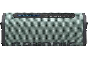Grundig GBT Band Army Green - Bluetooth Lautsprecher mit DAB+ und UKW Radio, 30 Meter Reichweite, mehr als 8 Std. Spielzeit