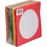 Elba Cd&Dvd Zarfi 80Gr Pencereli Renkli Kağıt 100L&uuml;k