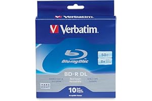 Verbatim 97335 Disque Vierge Blu-Ray BD-R 50 Go 10 pièce(s) - Disques Vierges Blu-Ray (BD-R, 50 Go, 6X, 10 pièce(s))