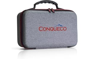 CONQUECO Bolsa de Transporte de Viaje, Compatible con Modelos nuevos y Antiguos de cafeteras portátiles y Accesorios, máquina de Espresso y Accesorios no incluidos