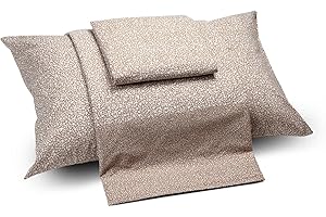 Caleffi Daytona Completo Lenzuola, Cotone, Caffè, Singolo, 1004828