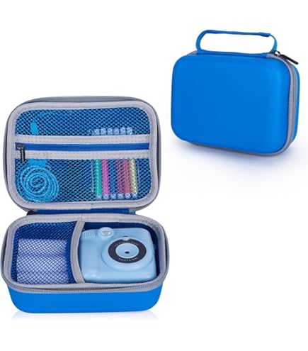 Instant printcamera, kindercamera, 1080p HD digitale camera met 32G SD-kaart, 3 rollen fotopapier voor kinderen van 6-12 jaar jongens en meisjes verjaardagscadeaus foto- en video-opname